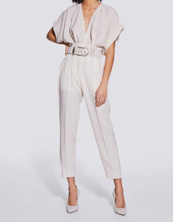 CASPIAN RELAXED V NECK JUMPSUIT